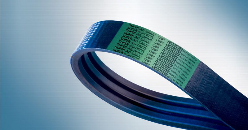 Image showing the Carlisle Belts Agricultural Banded Belt an Agricultural Belt and Banded Belt for Combines, Harvesters, and Tractors