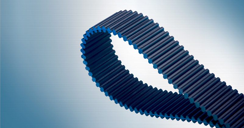 Image showing Dual-Sided Synchronous Belts by Carlisle Belts a Synchronous Belt for use in printing presses, mixers, agitators, machine tools, sewing machines and more