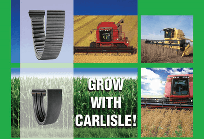 Download the Agricultural Belt Brochure featuring Agricultural V-Belts, Agricultural Banded Belts, Agricultural Flat Belts, Agricultural CVT Belts and More from Carlisle Belts by Timken's Range of Super-AG Drive Belts