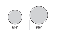 Round Belt Cross Section Round Belt Cross Sections