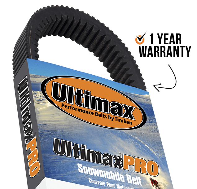 ULTIMAX® PRO Belts include 1 Year Warranty