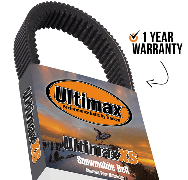 ULTIMAX® XS Belts include 1 Year Warranty