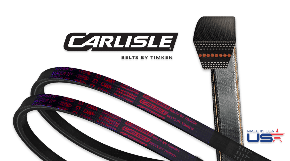Super II Raw-Edge Belts in EPDM